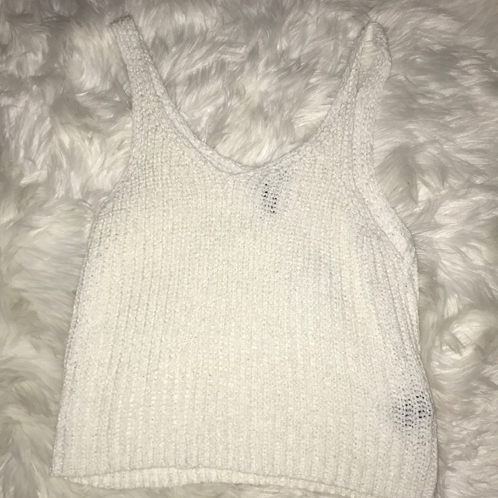 Knit tank top